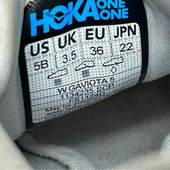 Hoka gaviota 5 grey blue - Picture 8 of 8